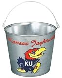 Kansas Jayhawks Metal Pail. Brand New Quality Product