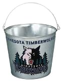 Minnesota Timberwolves Metal Pail. Brand New Quality Product