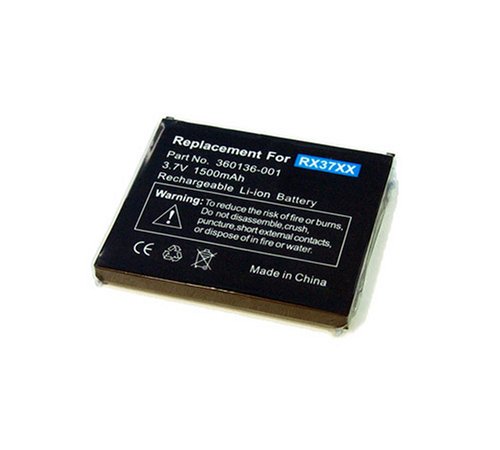 Projektoren: PDA-, MP3-Player-, Game-Akkus HP Compaq iPAQ hx2000, hx2110, hx2400, hx2410, hx2700, hx2750, rx3000, rx3100, rx3400, rx3417, rx3700, rx3715 Serie (P/N 360136-001, 364401-001, 367205-001, FA285A, FA286A)