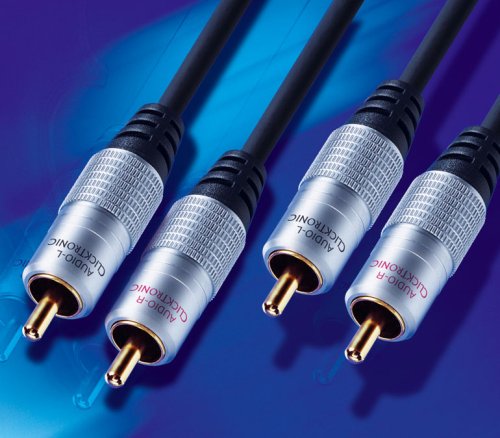 Kompaktanlagen: Kabel HC Cinch-2St.>Cinch-2St. 15,0m