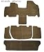 Avery's Touring Custom Carpeted Floor Mats for 1968-85 Fiat 124 Spider 2 pc fronts Ash