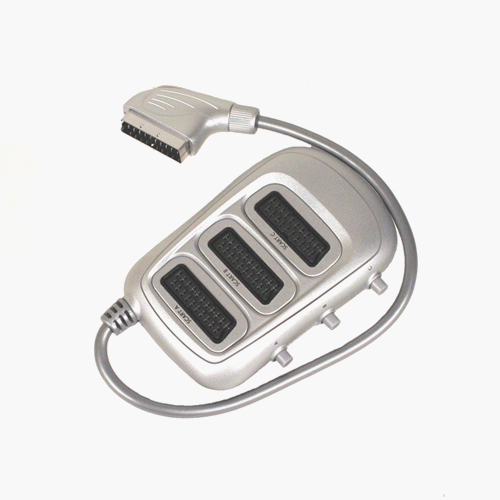 Heimkinosysteme: Hibaba 3 Way SCART Manual Selector Switch