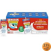 Horizon Organic Reduced Fat Milk, 8-Ounce Aseptic Cartons (Pack of 18)