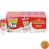 Horizon Organic Reduced Fat Milk, Strawberry, 8-Ounce Aseptic Cartons (Pack of 18)