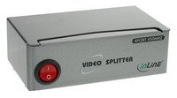 Kompaktanlagen: Kab VGA Monitor Verteiler 4-fach Bandbreite 350MHz
