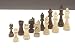 6 Deluxe Weighted Chessmen - (Oak and Walnut)