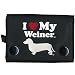 I Heart My Weiner Wallet with Chain
