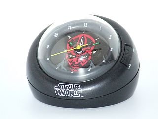 Digitalkameras: da2 Darth Maul Wecker Star Wars Standwecker Reisewecker