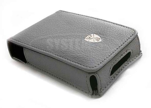 TV Ger&auml;te: Tonino Lamborghini graue Leder-Tasche f�r Apple Ipod