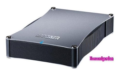 Heimkinosysteme: HAG Storage Festplatte 320 GB extern USB 2.0 silber/anthrazit ( Hitachi inside ) - One-Touch-Backup-Funktion per Knopfdruck