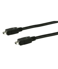 Festnetztelefone: Firewire-Kabel ,4pol / 4pol ,1,80 m, schwarz