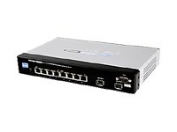 Lautsprecher: LINKSYS 8-port 10/100/1000 Gigabit Switch mit WebV