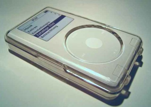 Festplatten: System-S Acryl-Geh�use aus Polykarbonat f Apple iPod 20 s/w
