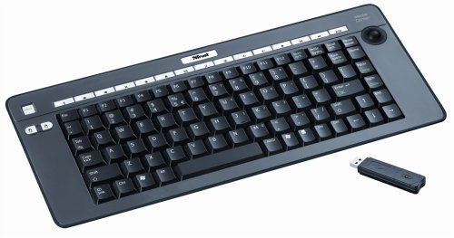 TV Geraete: Trust KB-2900 DE Wireless Media Center Keyboard