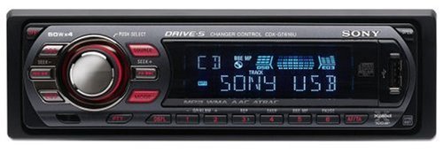 Festplatten: Sony CDX GT 616 U MP3-CD-Tuner grau/schwarz