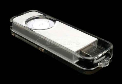 Festplatten: System-S Acryl Geh�use aus Polykarbonat f�r Apple iPod Shuffle