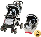 Graco Quattro Tour Deluxe Travel System with SafeSeat in Imperial