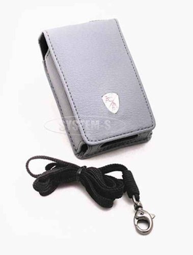 TV Ger&auml;te: Tonino Lamborghini graue Leder-Tasche f Apple Ipod Mini von Lamborghini