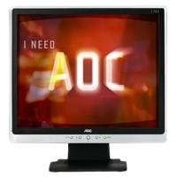 Elektronik und Foto: AOC 196V+ Monitor LCD-TFT 19.0' 1280 x 1024 TCO 03 Silber/Schwarz