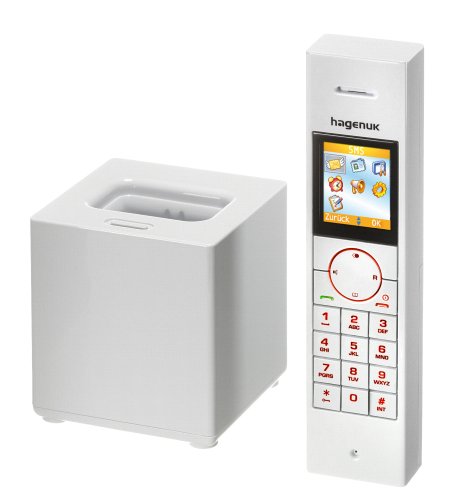 Heimkinosysteme: Hagenuk Stick, schnurloses Design-DECT-Telefon