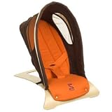 Babys World Bouncer-color:Chocolate/Lavender