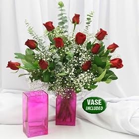 Red rose flower arrangement