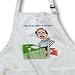Londons Times Funny Panel Hollywood Cartoons - The Full Monty Python - Aprons
