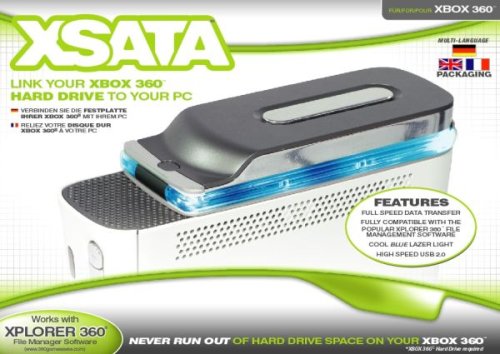 Digitalkameras: Datel XSATA f�r XBOX 360: Verbindet XBOX360 und PC