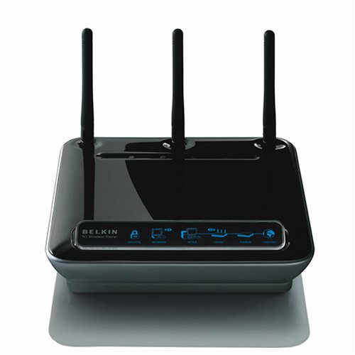 Kamerazubehoer: Belkin kabelloser Router 300 High-Speed N1-Serie