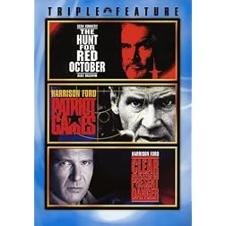Jack Ryan 3 Pack (The Hunt for Red October / Patriot Games / Clear and Present Danger)