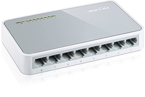 TV Ger&auml;te: TP-LINK TL-SF1008D Switch Fast 8 x RJ45 10/100