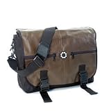 ComfortGear Messenger Diaper Bag Professional Brown