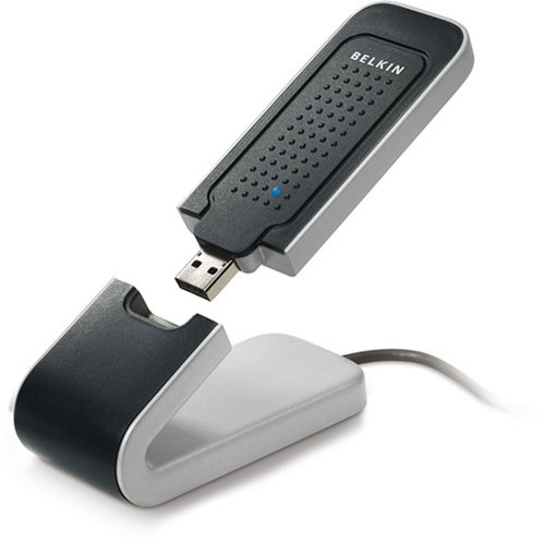 Kamerazubehoer: Belkin WLAN USB-Adapter 300 High-Speed "N1-Serie"