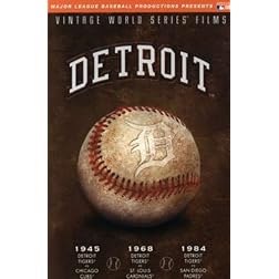 MLB Vintage World Series Films - Detroit Tigers 1945, 1968 & 1984