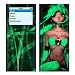 Green Girl - Apple iPod nano 2G (2nd Generation) 2GB/ 4GB/ 8GB Protector Skin Decals - Faceplate Stickers