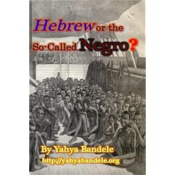 Hebrew or the So-Called Negro?