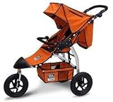 Tike Tech Single Trax360 Stroller - Orange