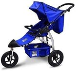 Tike Tech Single Trax360 Stroller - Pacific Blue