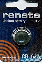 Lautsprecher: Lithium CR 1632