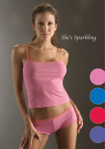 Femina Lingerie She's Sparkling Zodiac Camisole Top - Boy Short Set