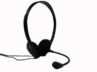 Kompaktanlagen: Kopfh�rer - Headset inkl. Mikrofon f�r PC oder Laptop
