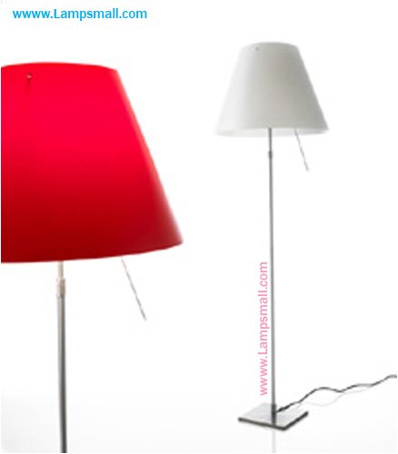 Costanza Floor lamp by Luceplan Red
