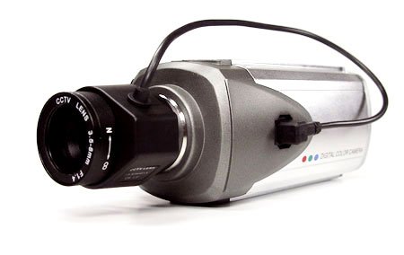 Festnetztelefone: Farb �berwachungskamera Sharp CCD 420TVL mit Audio