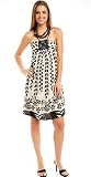 The Ruched Bust Crochet Trimmed Halter Voile Dress