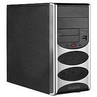 Computerzubeh&ouml;r: Xilence X2-M PC Geh�use Tiny Tower 2 x 5.25 Schwarz-silber