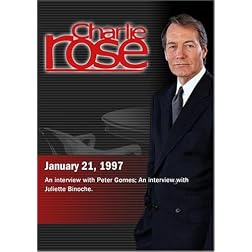 Charlie Rose with Peter Gomes and Juliette Binoche (January 21, 1997)