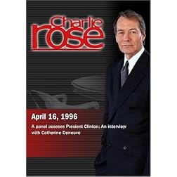 Charlie Rose with Mario Cuomo, Jonathan Alter, Richard Reeves & Paul Greenberg; Catherine Deneuve (April 16, 1996)