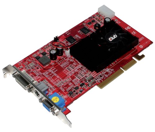 Camcorder: Club-3D Radeon X1650PRO Grafikkarte AGP 512 MB Radeon X1650Pro DDR2 TV-Out DVI