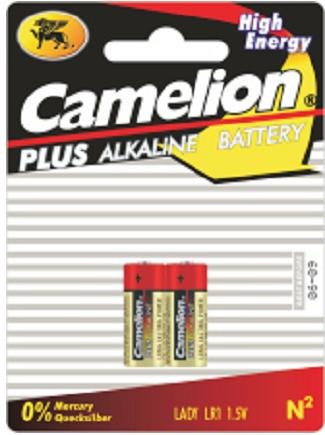 Lautsprecher: LADY LR1 2er Blister Camelion Alkaline Batterien 1,5V N2 MN9100 E90