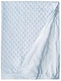 Crib Clouds - Cuddle Fleece Baby Blanket by Colorado Trading (Blue)